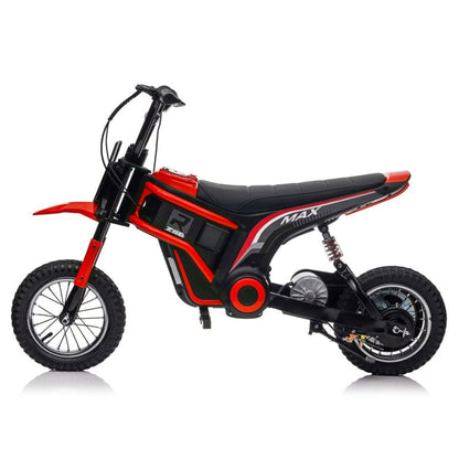 Moto Cross Elettrica per Bambini Magnum 24V Max Speed RUOTE GONFIABILI IN GOMMA