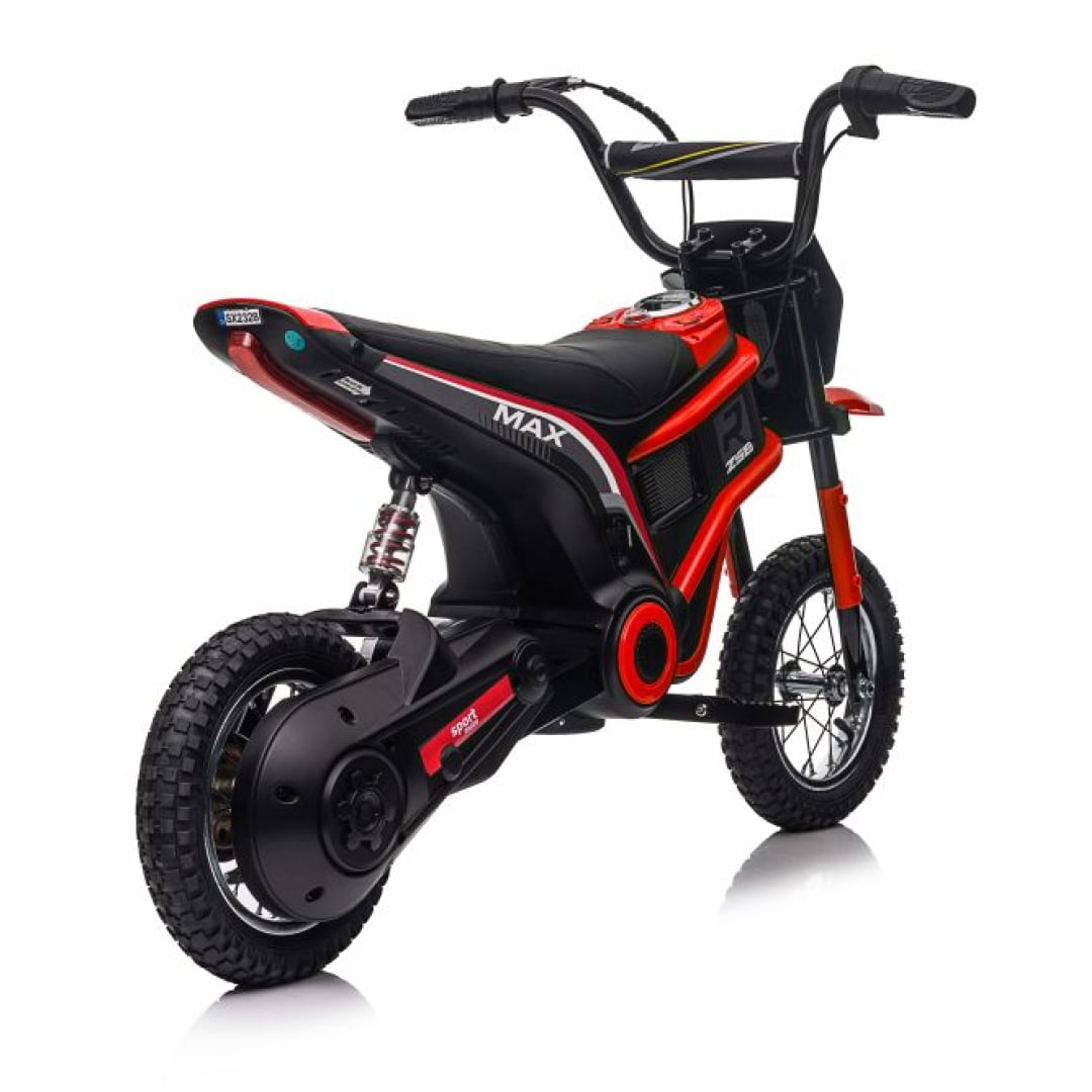 Moto Cross Elettrica per Bambini Magnum 24V Max Speed RUOTE GONFIABILI IN GOMMA