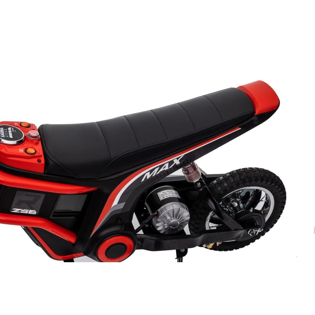 Moto Cross Elettrica per Bambini Magnum 24V Max Speed RUOTE GONFIABILI IN GOMMA