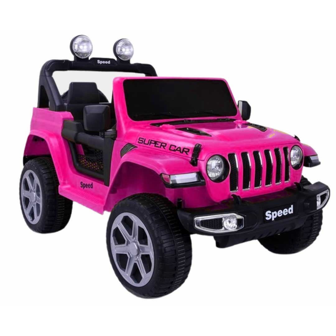 New Speed ​​Rubicon 2024 Super Car Electric Car for Kids 12v 4x4 Full Optional