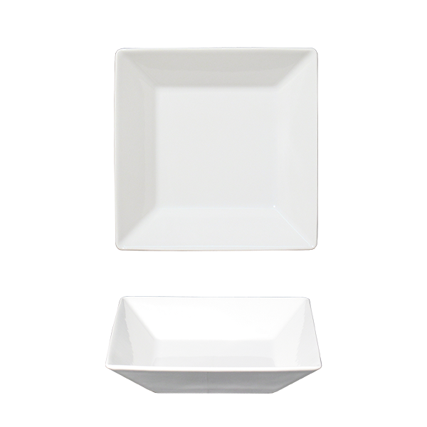 White Plate Kimi Porcelain Saturnia