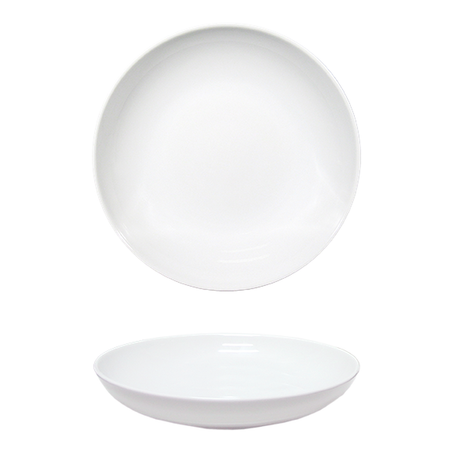 White Plate Seville Porcelain Saturnia 