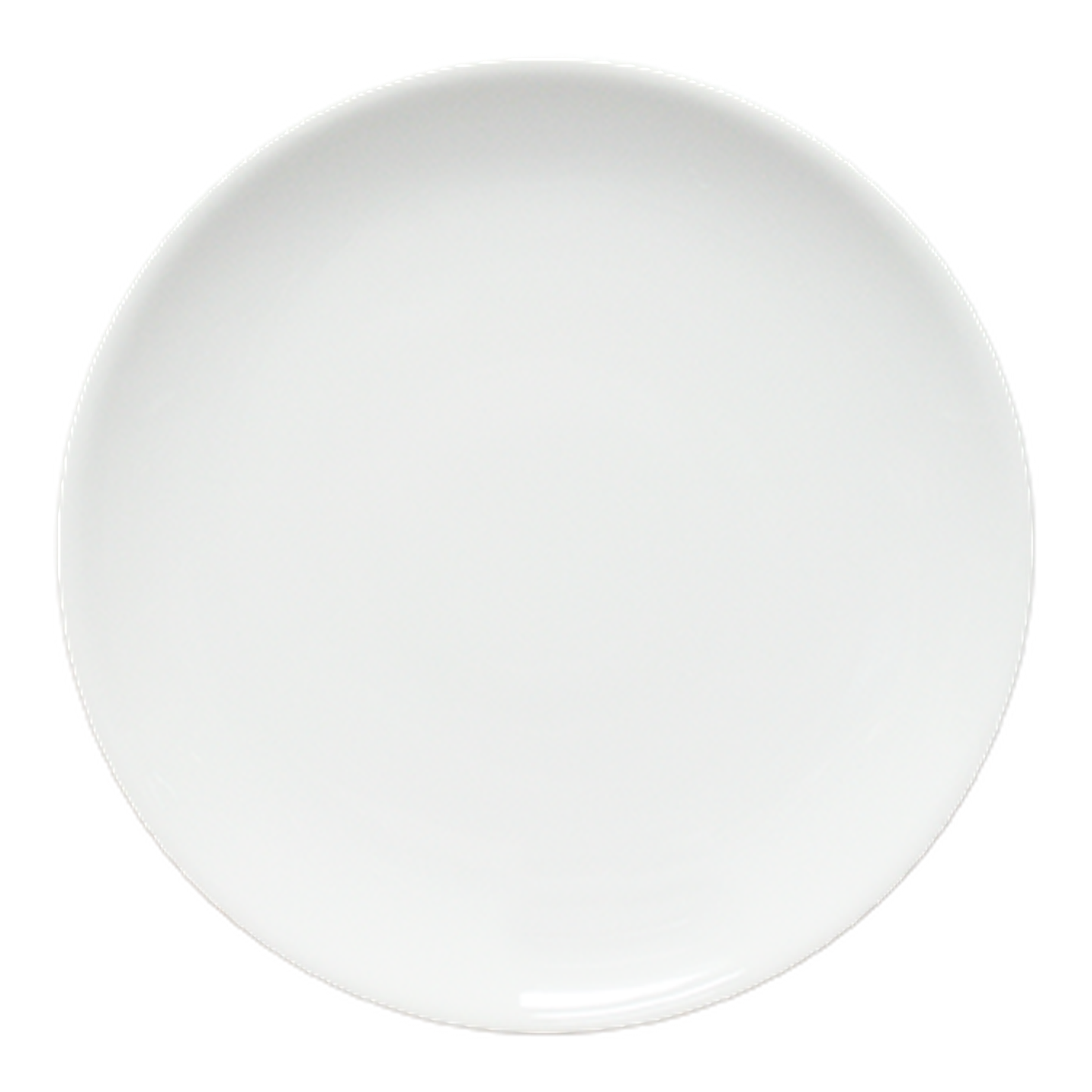 White Plate Seville Porcelain Saturnia 