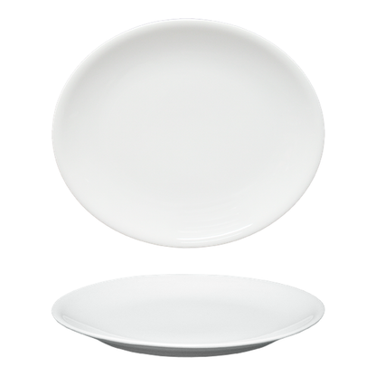 White Plate Seville Porcelain Saturnia 