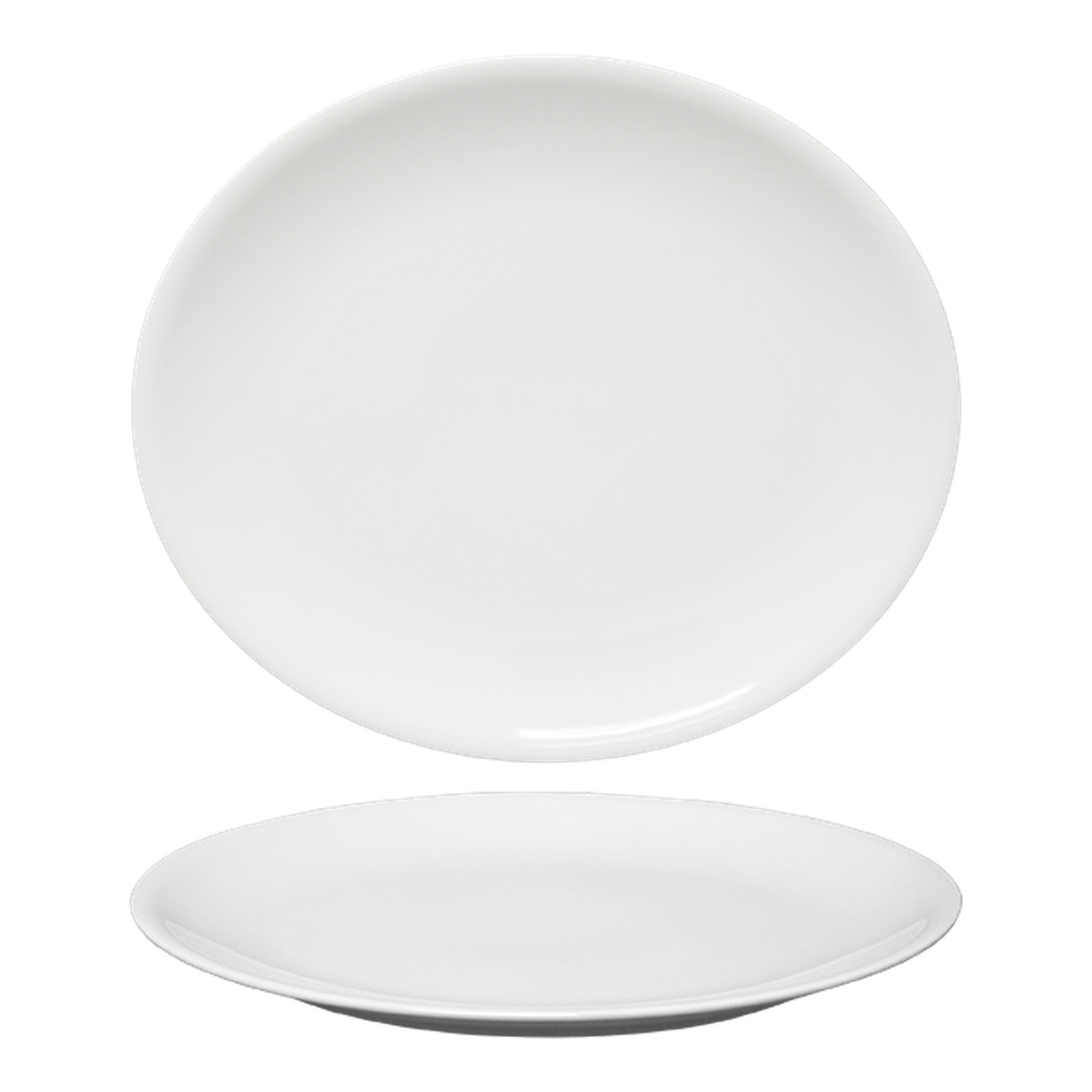 White Plate Seville Porcelain Saturnia 