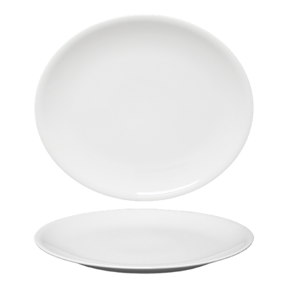 White Plate Seville Porcelain Saturnia 