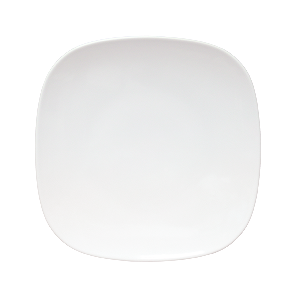 Saturnia Porcelain Danube White Plate 