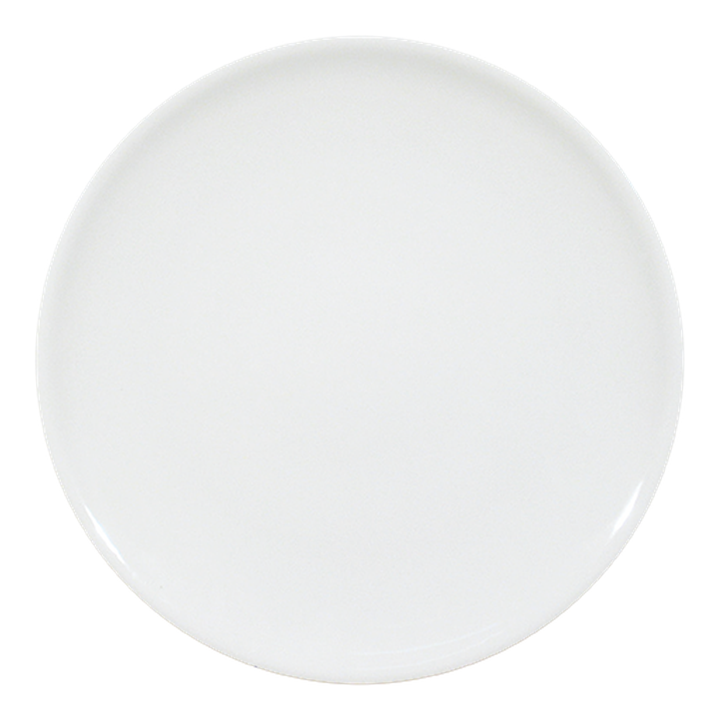 White Plate Seville Porcelain Saturnia 