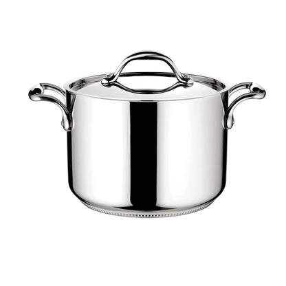 Batteria Lagostina Accademia Lagofusion 19 Pezzi – Inox 18/10 – Fondo Lagofusion® – Made in Italy