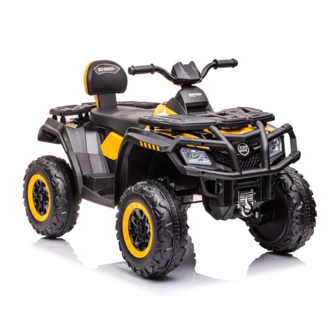 Quad Kombo Elettrico per Bambini 24V Full Optional 4X4 da 80W Ruote in Gomma