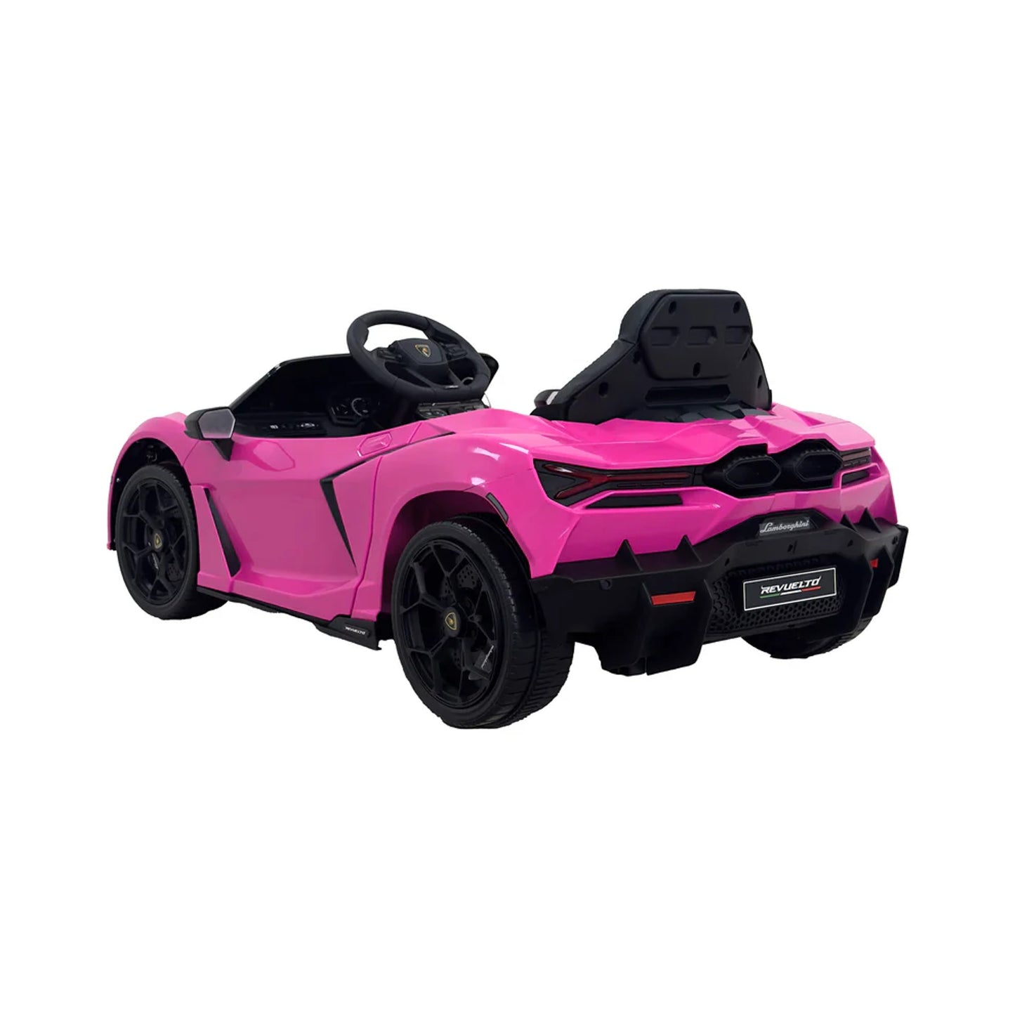Lamborghini Revuelto per Bambini 12V –  Sedili in Pelle, Telecomando e MP3/USB