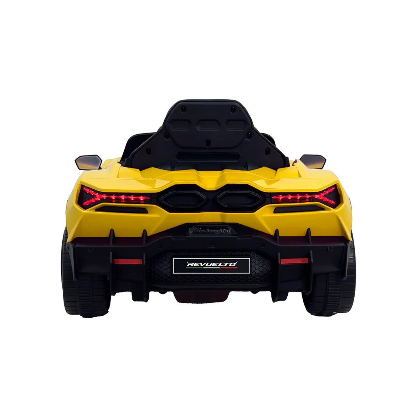 Lamborghini Revuelto per Bambini 12V –  Sedili in Pelle, Telecomando e MP3/USB