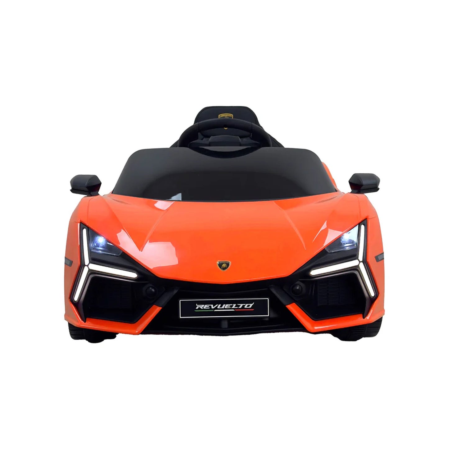 Lamborghini Revuelto per Bambini 12V –  Sedili in Pelle, Telecomando e MP3/USB