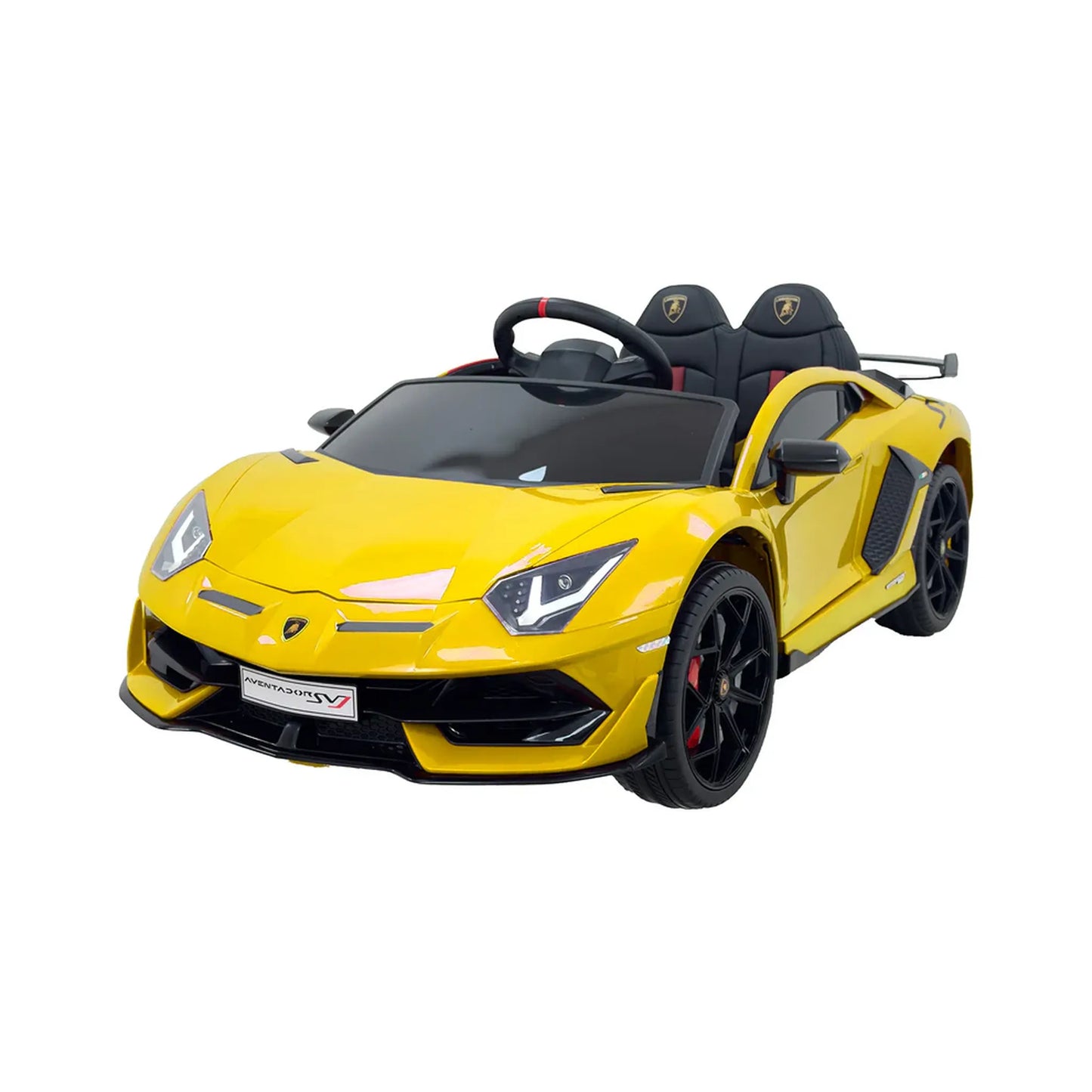 Lamborghini Aventador 12V – Sedile in Pelle, Luci LED e Connessione MP3
