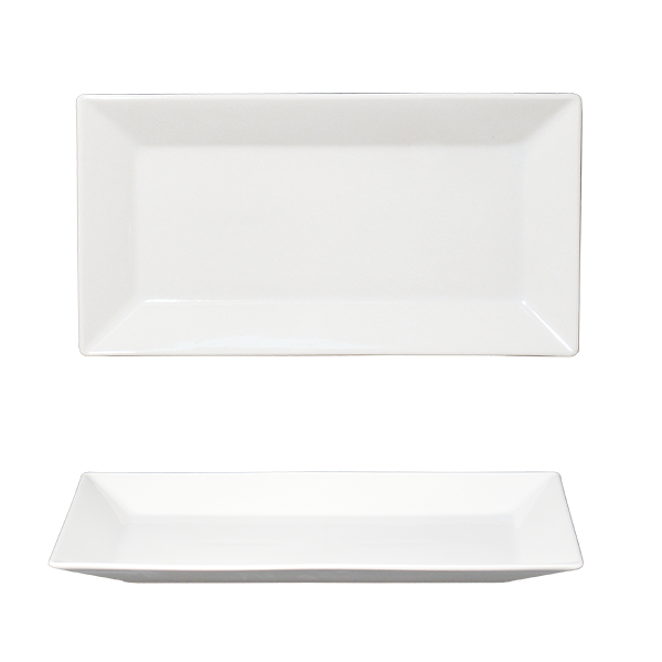 White Plate Kimi Porcelain Saturnia