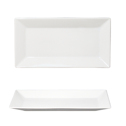 White Plate Kimi Porcelain Saturnia