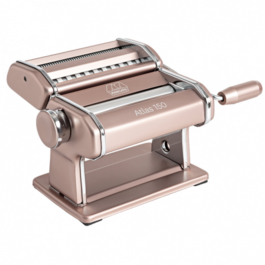Marcato Macchina per la Pasta Atlas 150 Compatibile con 12 Formati Extra, Made in Italy, Disponibile in Vari Colori