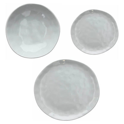 Tognana Nordik White – Servizio Piatti Stoneware, Set 18 Pezzi o Componibile