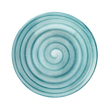 Tognana Servizio Tavola 18 Pezzi Madison Coralie Teal in Porcellana – Eleganza Mediterranea per 6 Persone
