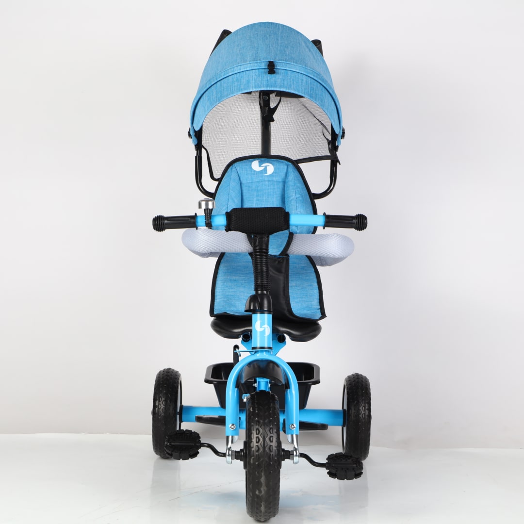 Trico Funny Children's Tricycle with Bell and Sunshade