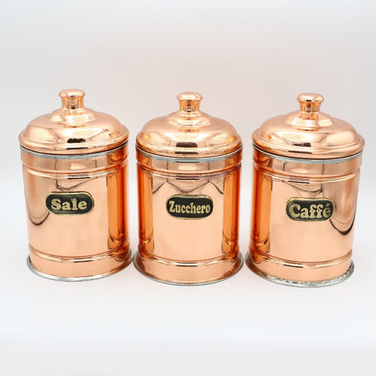 Tris Copper Jars