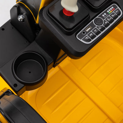 Camión Bulldozer Eléctrico para Niños 12v