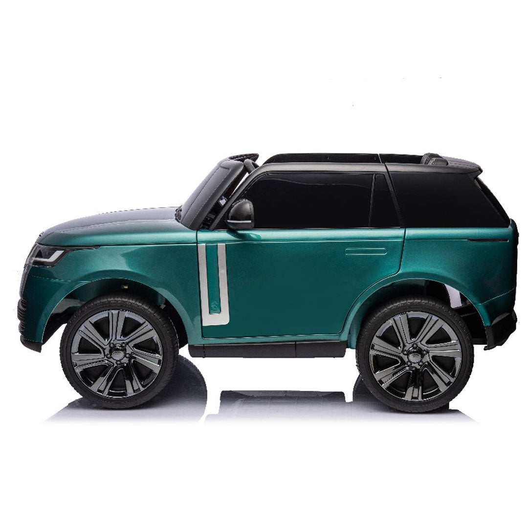 Nuevo Coche Eléctrico Range Rover Sport para Niños 24V 2 Asientos Extragrandes Ruedas de Goma Completamente Opcionales 2 Potentes Motores de 240 Watts Bluetooth y Touch TV