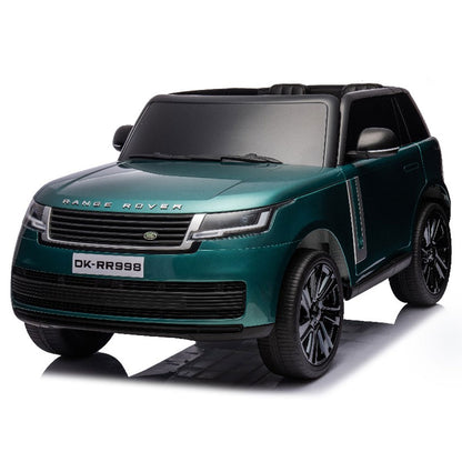 Nuevo Coche Eléctrico Range Rover Sport para Niños 24V 2 Asientos Extragrandes Ruedas de Goma Completamente Opcionales 2 Potentes Motores de 240 Watts Bluetooth y Touch TV