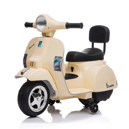 Mini Vespa PX Piaggio Electric Motorcycle For Children 6v Official Product