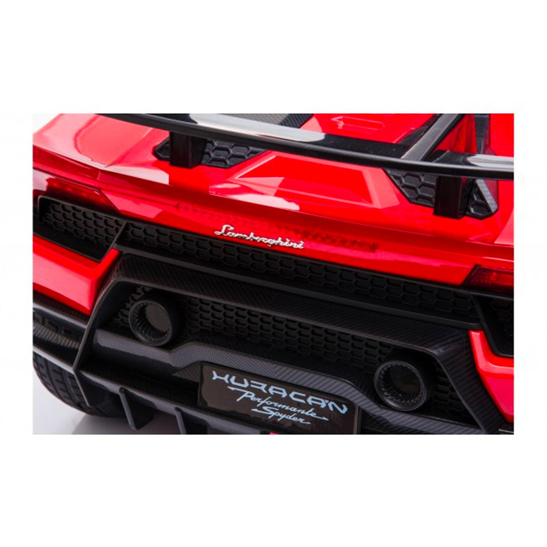 Lamborghini Huracan Macchina Elettrica per Bambini 12v FULL OPTIONAL CON RUOTE IN GOMMA 4 RUOTE MOTRICI NEW 2024