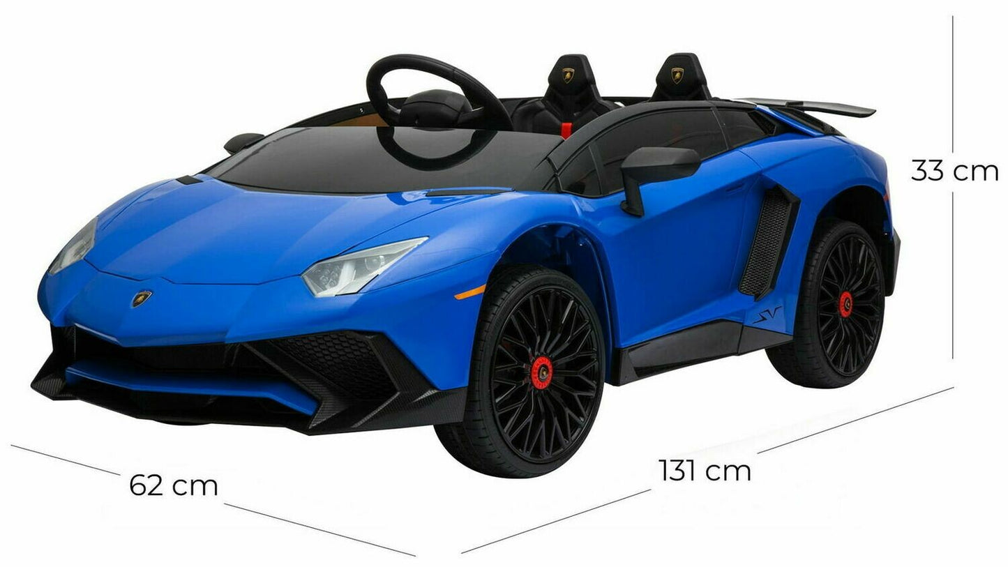 Coche Eléctrico para Niños 12v Lamborghini Aventador Roadster SV 12v