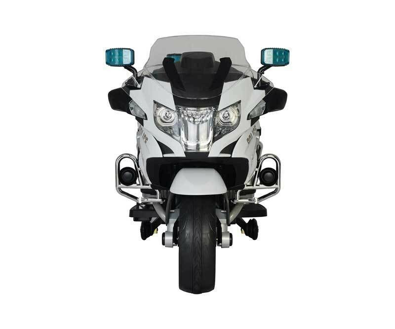 Moto Motocicletta Elettrica per Bambini Polizia BMW R1200 12v Prodotto Licenziato