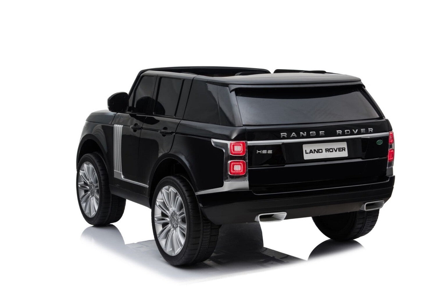 Macchina Elettrica per Bambini Range Rover 2 Posti Extralarge Ufficiale con Sedili in Pelle TV TOUCH Bluetooth e Radio (Gigante)