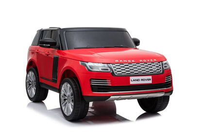 Macchina Elettrica per Bambini Range Rover 2 Posti Extralarge Ufficiale con Sedili in Pelle TV TOUCH Bluetooth e Radio (Gigante)