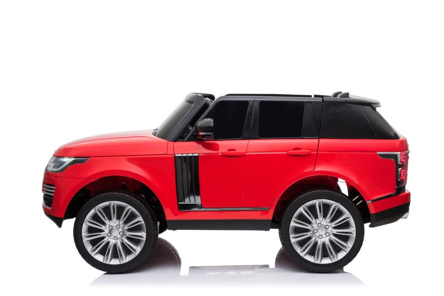 Macchina Elettrica per Bambini Range Rover 2 Posti Extralarge Ufficiale con Sedili in Pelle TV TOUCH Bluetooth e Radio (Gigante)