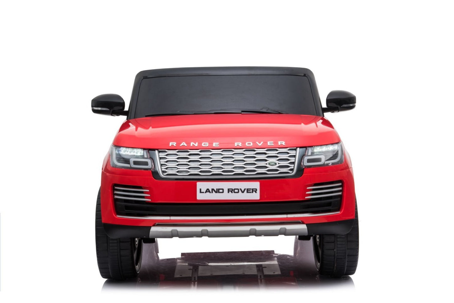 Macchina Elettrica per Bambini Range Rover 2 Posti Extralarge Ufficiale con Sedili in Pelle TV TOUCH Bluetooth e Radio (Gigante)