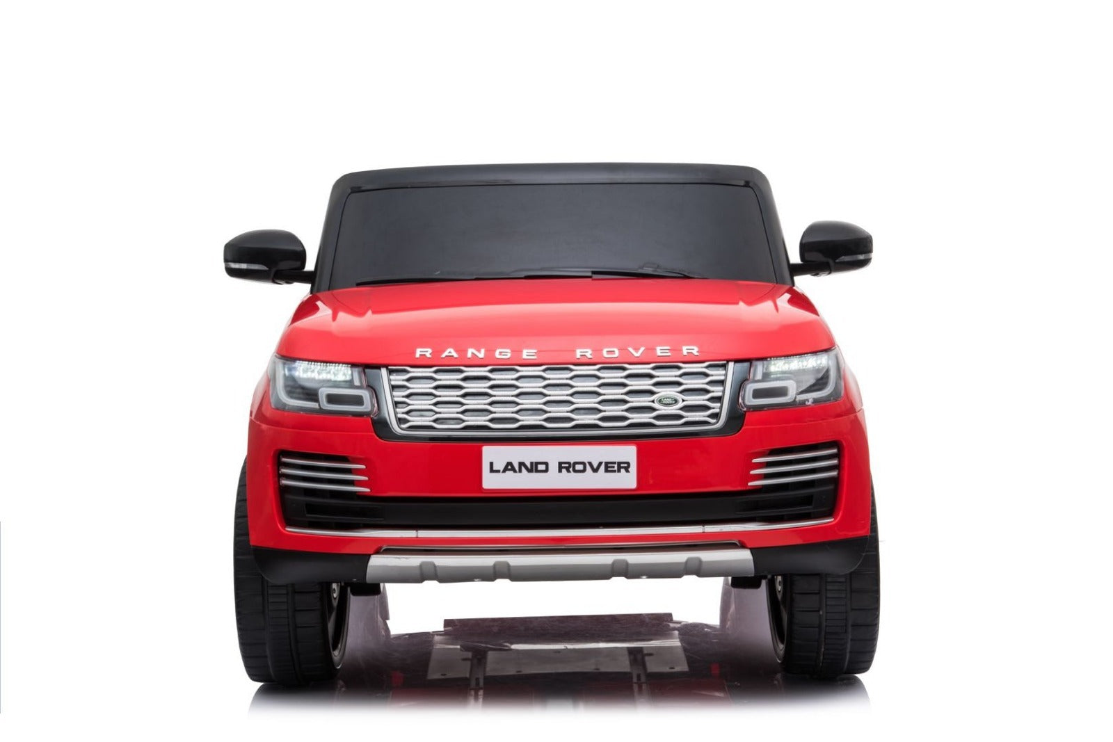 Macchina Elettrica per Bambini Range Rover 2 Posti Extralarge Ufficiale con Sedili in Pelle TV TOUCH Bluetooth e Radio (Gigante)