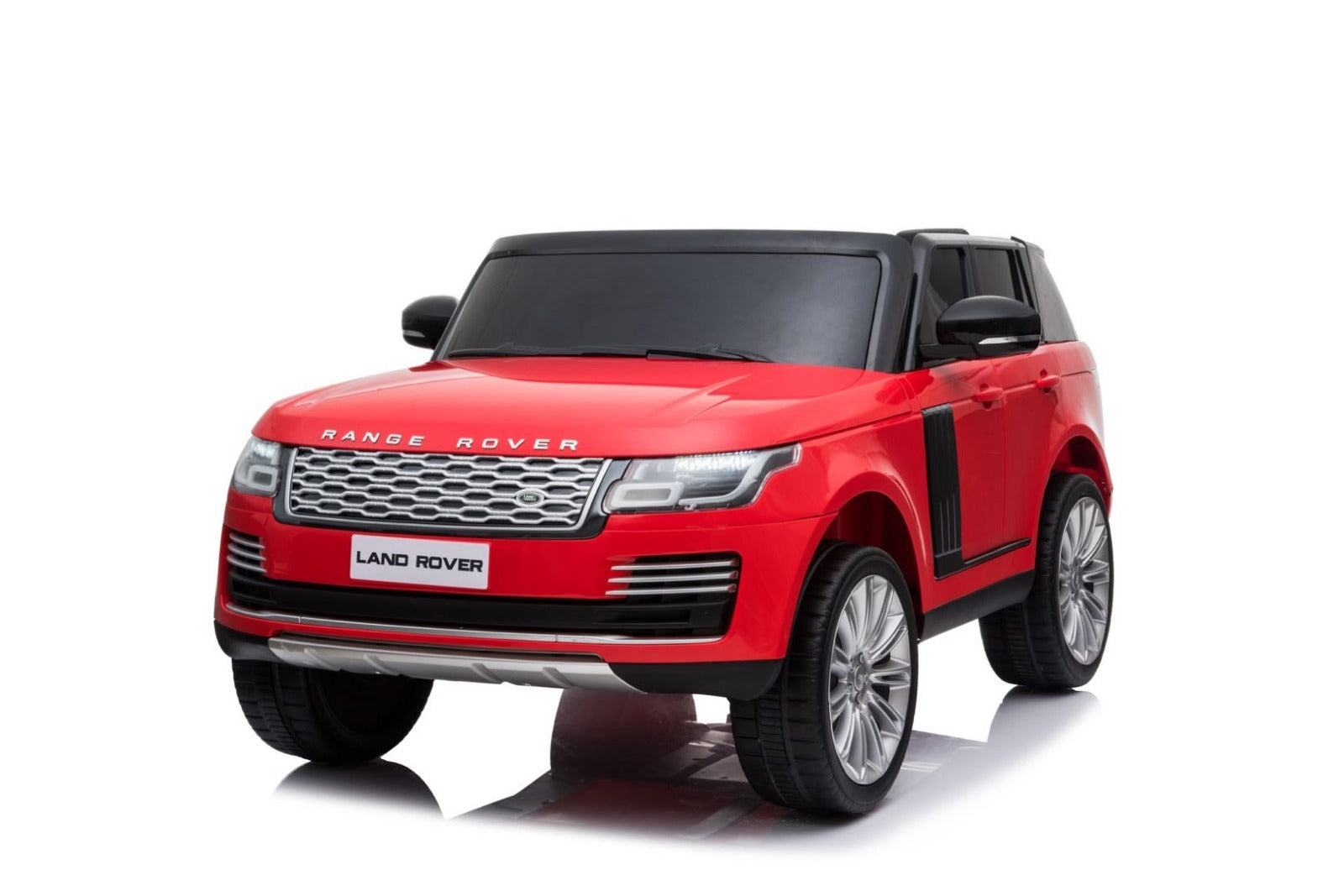 Macchina Elettrica per Bambini Range Rover 2 Posti Extralarge Ufficiale con Sedili in Pelle TV TOUCH Bluetooth e Radio (Gigante)