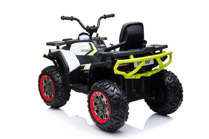 Quad Elettrico per Bambini Bicolore Atv 2.0 con Telecomando