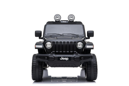 Macchina Elettrica per Bambini 12V Jeep Rubicon 2 Posti e TV Touch Screen