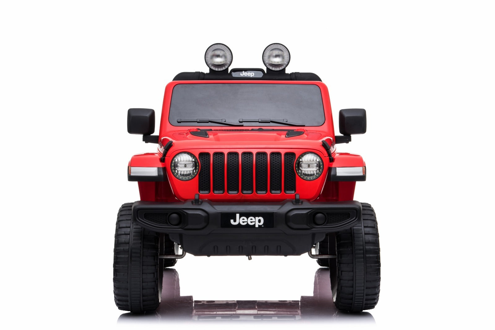 Macchina Elettrica per Bambini 12V Jeep Rubicon 2 Posti e TV Touch Screen