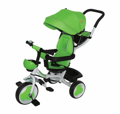 AIYAPLAY Triciclo per Bambini da 2-5 Anni con Seduta Regolabile e Campanello, 70.5x50x58cm AIYAPLAY Triciclo per Bambini da 2-5 Anni con Seduta Regolabile e Campanello, 70.5x50x58cm