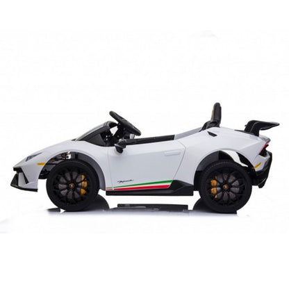 Lamborghini Huracan Macchina Elettrica per Bambini 12v FULL OPTIONAL CON RUOTE IN GOMMA 4 RUOTE MOTRICI NEW 2024