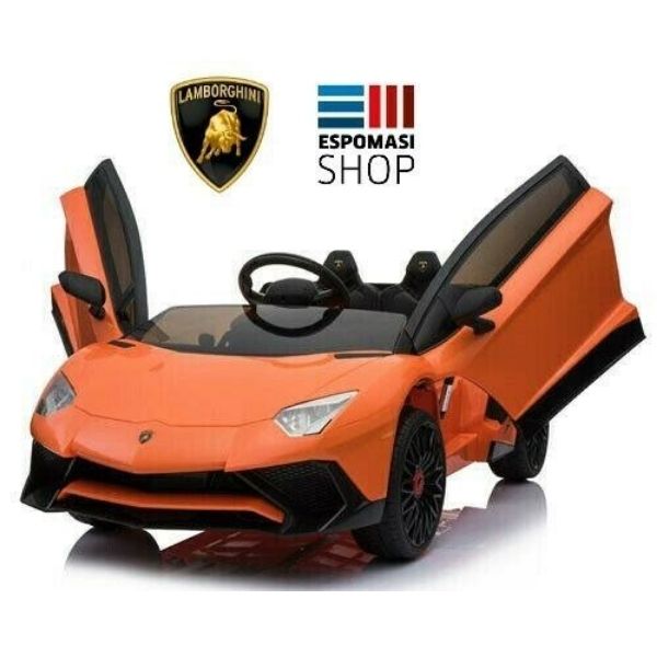 Macchina Elettrica per Bambini 12v Lamborghini Aventador Roadster SV 12v