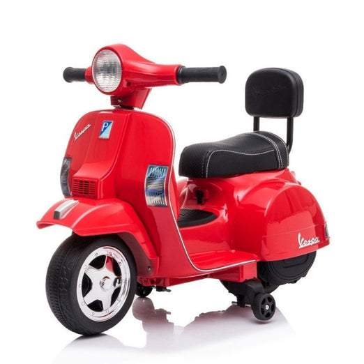 Mini Vespa PX Piaggio Motocicletta Elettrica Per Bambini 6v Prodotto U -  Espomasishop
