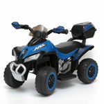 Quad elettrico per bambini S888 bianco, funzione musicale, motori 2x 25W,  batteria da 12V 7Ah