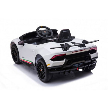 Lamborghini Huracan Macchina Elettrica per Bambini 12v FULL OPTIONAL CON RUOTE IN GOMMA 4 RUOTE MOTRICI NEW 2024