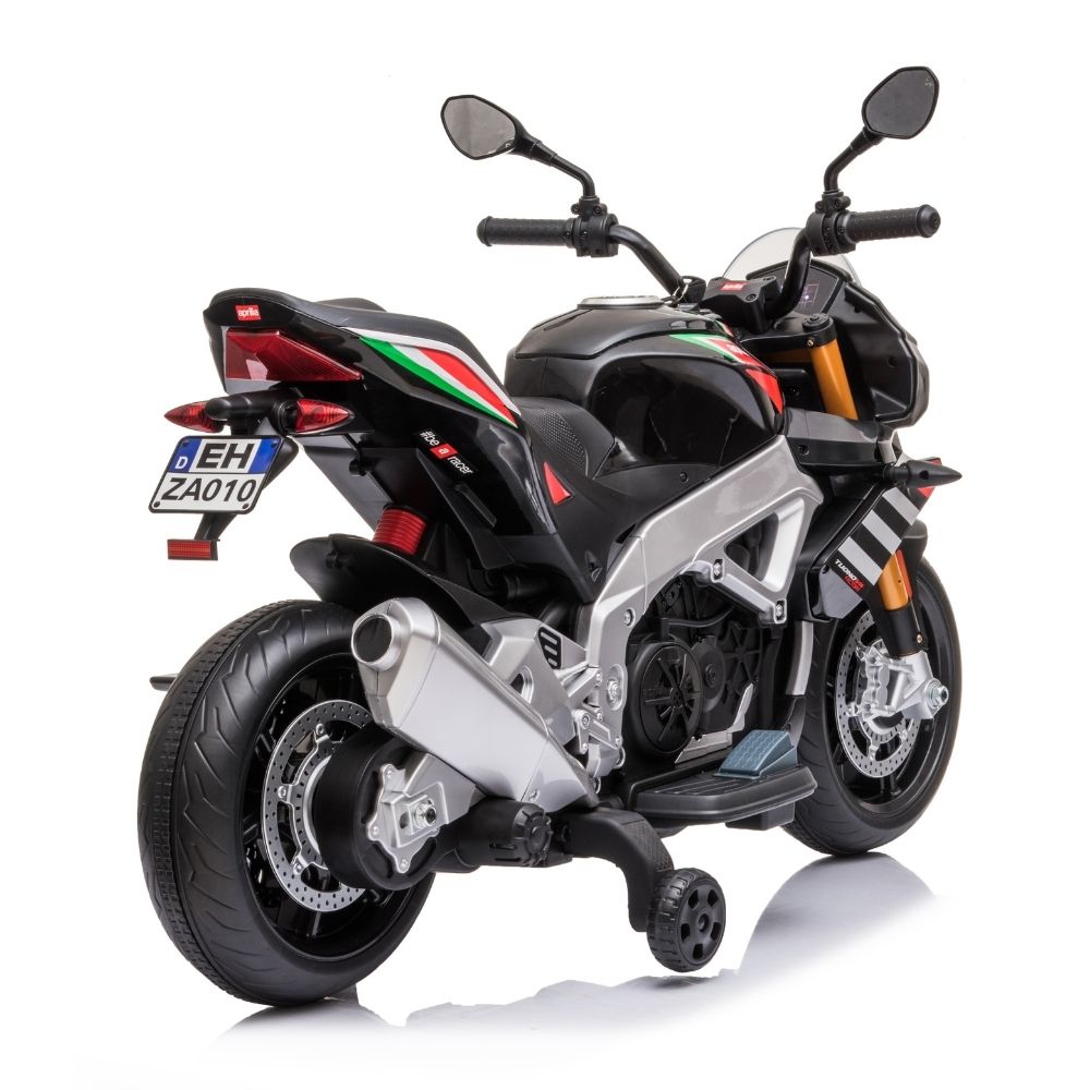 Aprilia Tuono Electric Motorcycle for Children 12v Official Product 