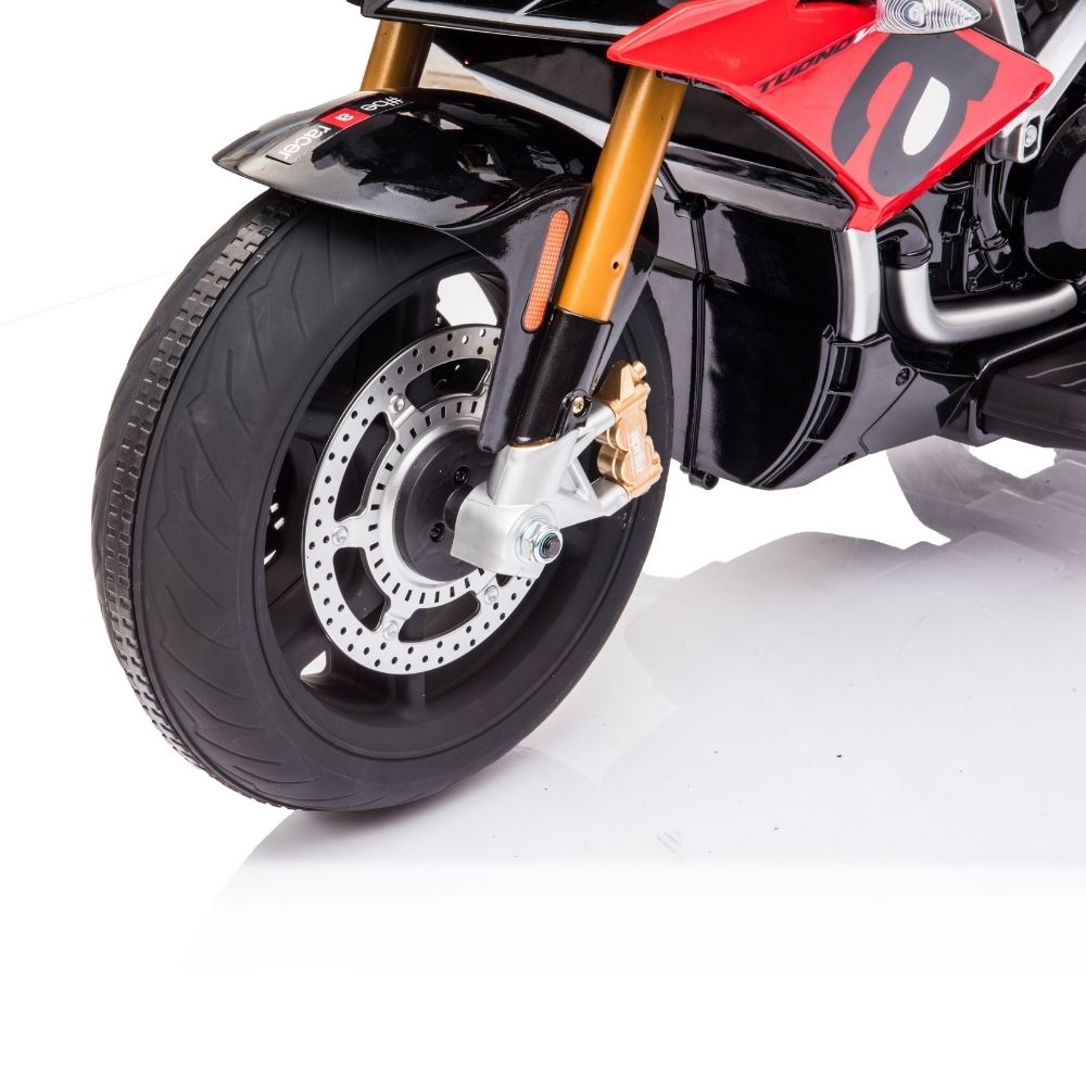 Aprilia Tuono Electric Motorcycle for Children 12v Official Product 