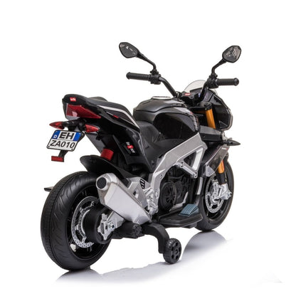 Aprilia Tuono Electric Motorcycle for Children 12v Official Product 